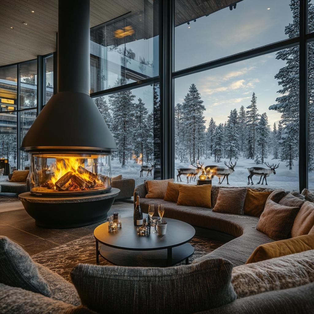 Balder Luxury Lodge Леви Экстерьер фото